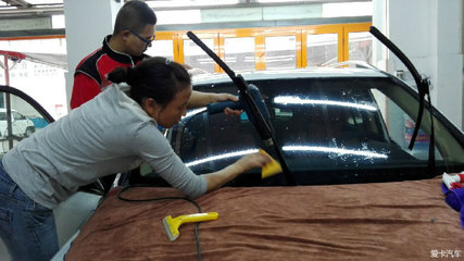 東營汽車裝飾美容--哈弗H8全車貼膜--美佳汽車服務中心